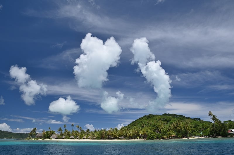 Bora Bora Beach Wedding